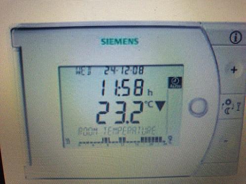 Siemens REV34 3-punts kamerthermostaat, Doe-het-zelf en Bouw, Thermostaten, Zo goed als nieuw, Slimme thermostaat, Ophalen of Verzenden