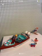 Playmobil speedboot met jetski, Complete set, Gebruikt, Ophalen