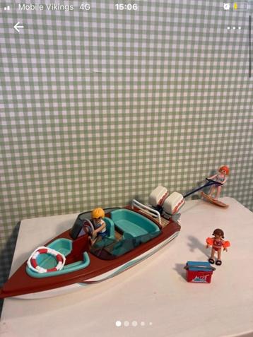 Playmobil speedboot met jetski 