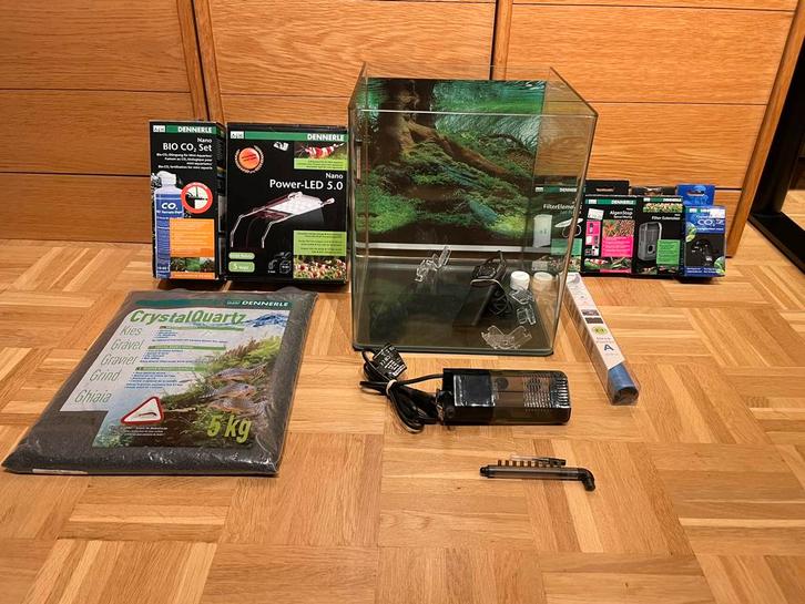 Dennerle 30l nano cube met veel toebehoren, Games en Spelcomputers, Spelcomputers | Xbox One, Zo goed als nieuw, Ophalen