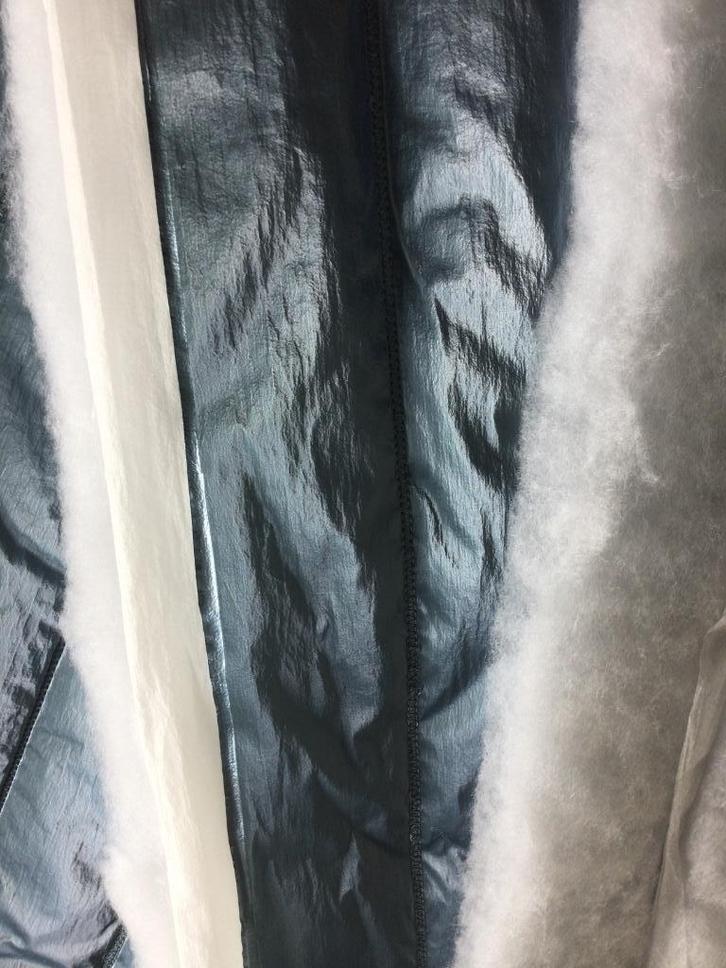 Lot gewatteerde stof voor vest-jas, Hobby en Vrije tijd, Stoffen en Lappen, Nieuw, Katoen, 120 cm of meer, 200 cm of meer, Blauw