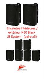 JB Systems 6 enceintes K50 intérieures/extérieures, Ophalen, Zo goed als nieuw