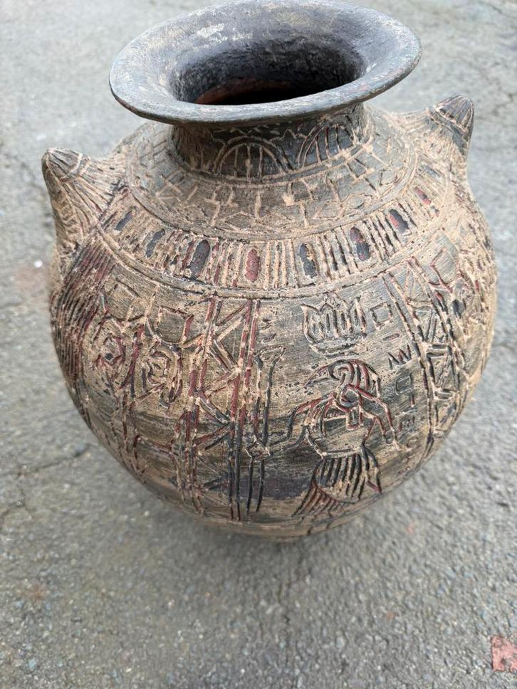 Aardewerken pot, Antiek en Kunst, Antiek | Vazen, Ophalen