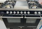 Boretti gasfornuis met dubbele oven,100cm, Ophalen, Gebruikt, 60 cm of meer, Energieklasse A of zuiniger