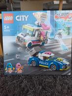 Lego City 60314 Ijscowagen politieachtervolging, Nieuw, Ophalen of Verzenden, Lego