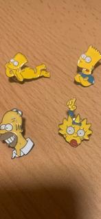 4 Pins rétro des Simpsons pièce à 2€ ou lot à 7€, Comme neuf, Enlèvement ou Envoi