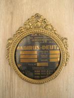 Antiek portret kader goud metaal rozenmotief, Antiek en Kunst, Ophalen of Verzenden