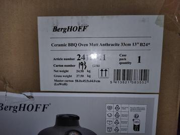 Ceramische BBQ Berghoff 33cm beschikbaar voor biedingen