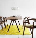 Eettafel & 4 stoelen IKEA Stockholm 2013, Huis en Inrichting, Tafels | Eettafels, Ophalen, Gebruikt, 50 tot 100 cm, Vijf personen of meer