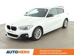 BMW 1 Serie 118 118d M Sport (bj 2016, automaat), Auto's, BMW, Automaat, Alcantara, Wit, Grijs