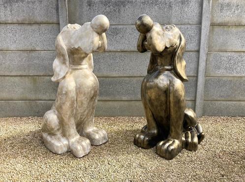 Tuinbeeld XXL hond hoogte 155cm, Jardin & Terrasse, Statues de jardin, Neuf, Animal, Autres matériaux, Enlèvement