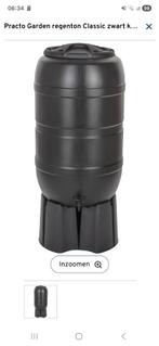 Regenton 210l met toebehoren, 150 liter of meer, Ophalen, Gebruikt, Kunststof