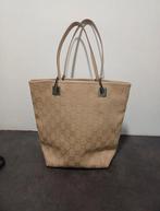 Sac fourre-tout GG en toile Gucci, Handtassen en Accessoires, Ophalen of Verzenden, Zo goed als nieuw, Beige
