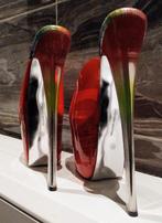 high heel muiltjes, Sandalen of Muiltjes, Zo goed als nieuw, Rood, Ophalen
