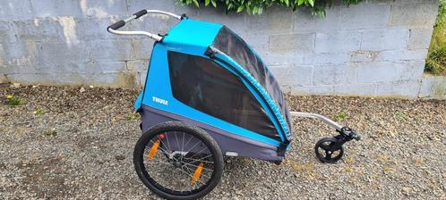 remorque enfant pour vélo, Fietsen en Brommers, Fietsaccessoires | Aanhangwagens en Karren, Zo goed als nieuw, Kinderkar, 40 tot 60 kg