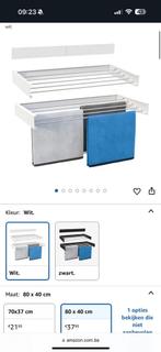 Nieuw in doos wasrek 80 & 100cm 80cm, Ophalen, Nieuw, Wasrek