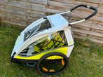 Croozer XLC DUO fietskar - 2 kinderen, Ophalen, Gebruikt, Opvouwbaar, Croozer