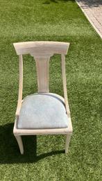 6 massief beuken geceriseerde stoelen, Huis en Inrichting, Ophalen