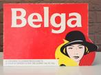 Zeldzaam Belga Reclame Bord / Statief / Uit Dik Karton, Ophalen of Verzenden, Gebruikt, Reclamebord
