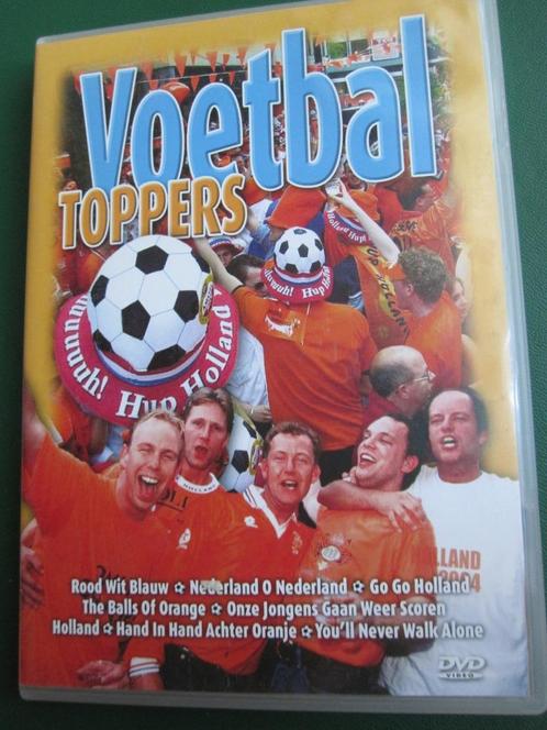 Voetbal Toppers Hits, Cd's en Dvd's, Dvd's | Muziek en Concerten, Zo goed als nieuw, Muziek en Concerten, Alle leeftijden, Ophalen of Verzenden