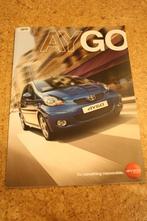 Toyota Aygo 2009 brochure, Boeken, Catalogussen en Folders, Folder, Nieuw, Ophalen of Verzenden