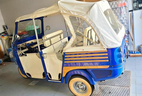 Piaggio APE CALESSINO 2007 , 422 diesel 4 places / +-450km !, Motoren, Motoren | Piaggio, Particulier, Overig, 11 kW of minder