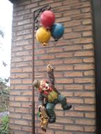 clown - zwevende clown met ballonen, Ophalen