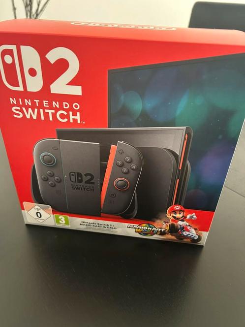 Nintendo Switch 2 — Mario Kart World Edition, Games en Spelcomputers, Spelcomputers | Nintendo Switch, Nieuw, Ophalen