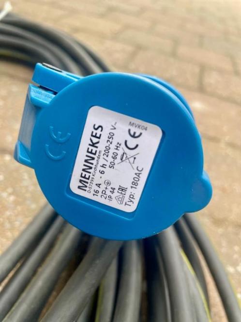 Mobilhome nieuwe verlengkabel 35 meter 3G2.5 CEE stekkers, Caravans en Kamperen, Mobilhomes, Particulier, Ophalen