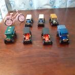 kleine sierautootjes en fietsje, Ophalen