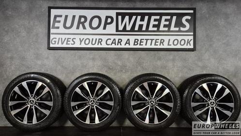 17 inch Mercedes C klasse W206 S206 Bicolor Zwart Winter, Auto-onderdelen, Banden en Velgen, Banden en Velgen, Winterbanden, 17 inch
