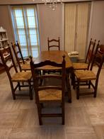Eetkamer tafel en stoelen + veel andere dringend weg!, Ophalen, Kersenhout