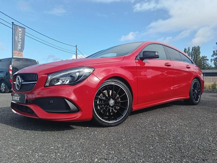 Mercedes-Benz CLA 250 Shooting Brake 4Matic AMG Line, Auto's, Mercedes-Benz, Bedrijf, Te koop, CLA, Lederen bekleding, Benzine