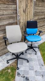 VITRA BUREAUSTOELEN (twee stuks), Huis en Inrichting, Ophalen, Gebruikt, Grijs, Bureaustoel