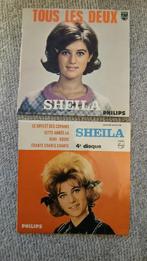 Vinyl 45t glazuur met 4 sporen Sheila, Cd's en Dvd's, Vinyl Singles, Gebruikt, 10 inch, Maxi-single, Dance
