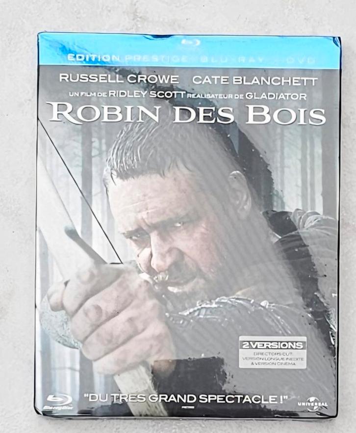 Blu ray robin hood crowe blanchaert scott Nieuw, Cd's en Dvd's, Blu-ray, Nieuw in verpakking, Drama, Boxset, Ophalen of Verzenden