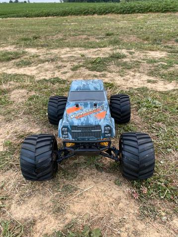 Voiture téléguidée: Kyosho monster tracker 2wd brushed, Enlèvement, Utilisé, Voiture off road