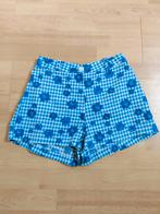 Short dame bleu vichy et fleurs, Kleding | Dames, Ophalen of Verzenden