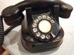 vintage bakelieten telefoon met draaischijf, Ophalen