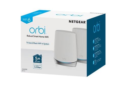 Netgear Orbi - Wifi 6 - Router + Satelliet, Computers en Software, Routers en Modems, Zo goed als nieuw, Router, Ophalen of Verzenden
