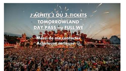 Tomorrowland - TML 2024, Tickets & Billets, Événements & Festivals