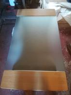 table de salon, 50 tot 100 cm, 100 tot 150 cm, Rechthoekig, Glas