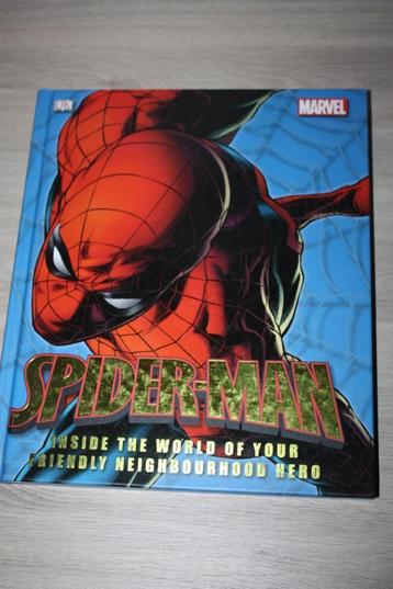 HC boek , Engelstalig " Inside the world of Spiderman beschikbaar voor biedingen