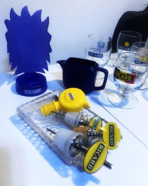 Ricard 7 toebehoren Lot Vintage😎🤗💎🎁👌, Antiek en Kunst, Antiek | Glaswerk en Kristal, Ophalen of Verzenden