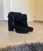 Zwarte enkelbotjes met brede hak, Kleding | Dames, Schoenen, Ophalen, Zo goed als nieuw