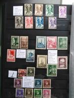 Belgische postzegels, jaren 1929, 1930 en 1935 (Astrid), Postzegels en Munten, Postzegels | Europa | België, Met stempel, Frankeerzegel