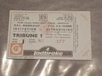 Ticket coupe de Belgique 1989 Anderlecht Hamme, Tickets en Kaartjes