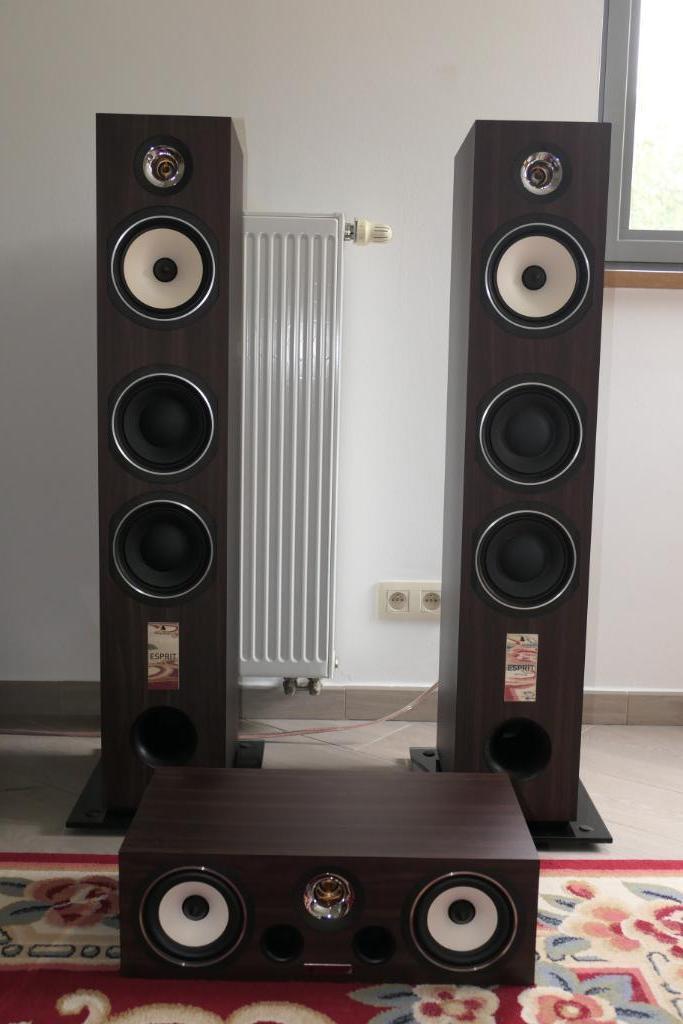Enceintes Home Cinema Triangle Esprit Antal / Titus / Voce, Audio, Tv en Foto, Luidsprekerboxen, Zo goed als nieuw, Surroundset zonder subwoofer