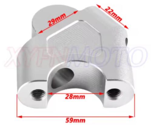 Stuurverhoger – Bar risers €10, Motoren, Accessoires | Overige, Nieuw, Ophalen