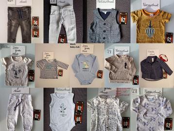 Babykleren jongen of unisex maat 62 beschikbaar voor biedingen